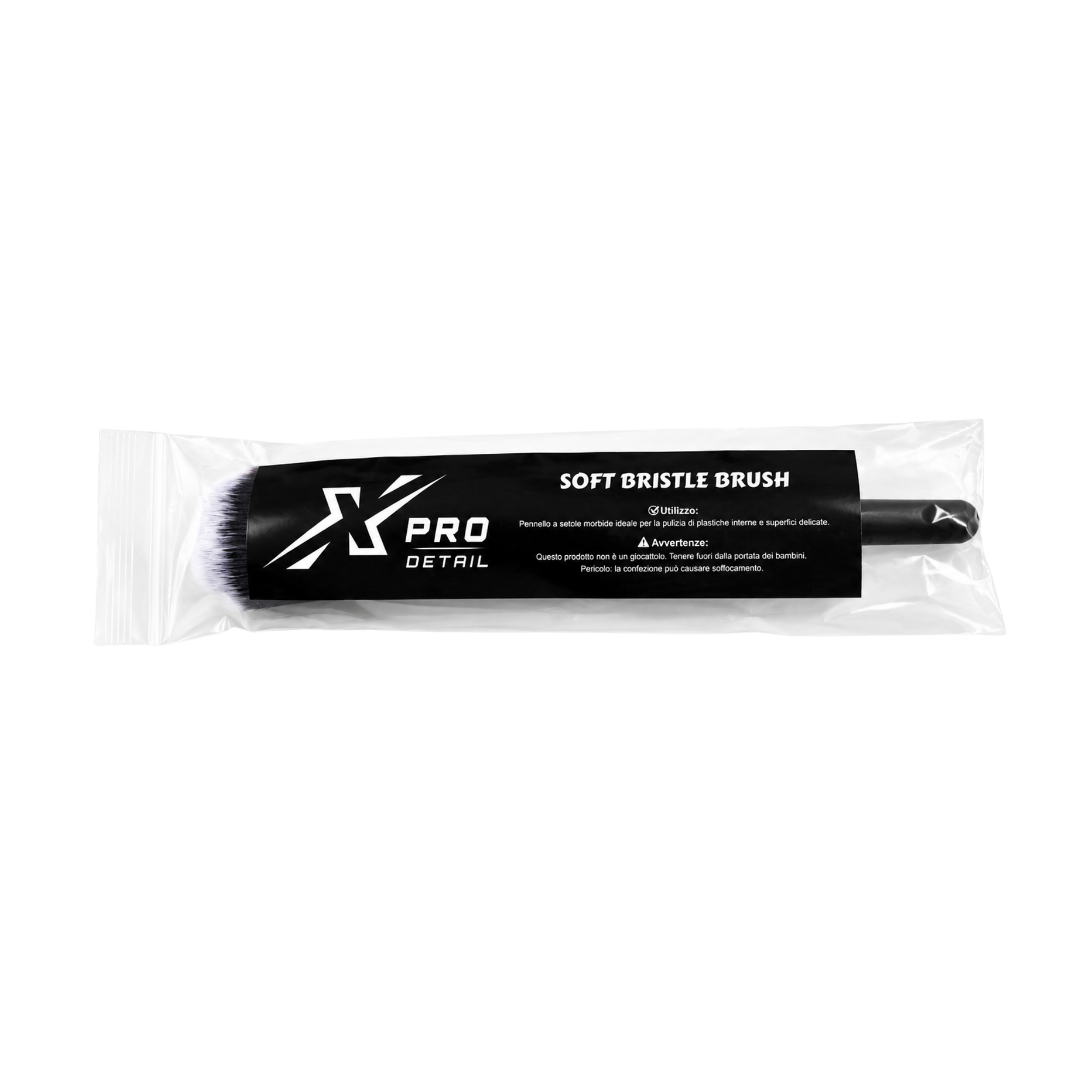 Soft bristle brush